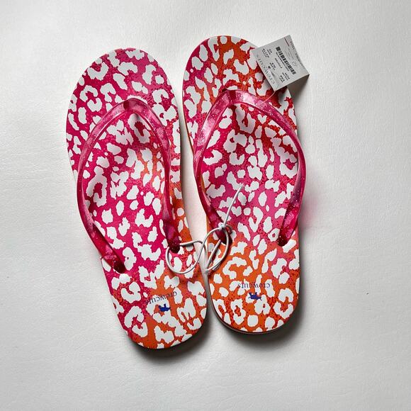 Crewcuts Girl's Multi-color Flip Flops Sz K5 - Picture 9 of 10